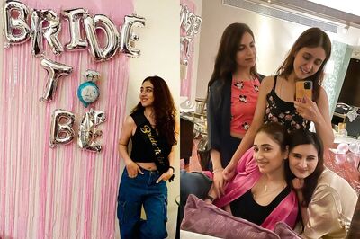 Disha Parmar Celebrates Bachelorette Party With Her Girl Gang, Rahul Vaidya Says 'My Bride'