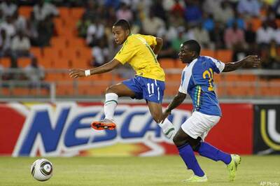 Ronaldo commentates on Brazil win on twitter