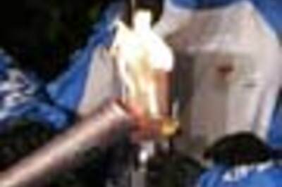 In Pics: Olympic torch doused amidst Tibet protests