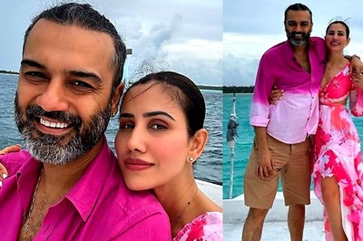 Sonnalli Seygall, Ashesh Sajnani Exude Couple Goals as They Twin in Pink During Their Honeymoon