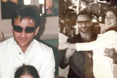 Sara Ali Khan Flaunts Her Notorious Smile In Childhood Pic With 'Abba Jaan' Saif Ali Khan In Bday Post