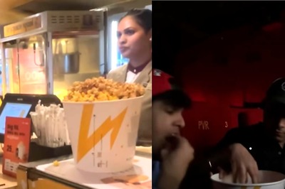 Watch: Instagram Influencer Collects 3 Kg Popcorn At PVR Cinema, Refills Tub 8 Times