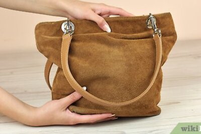 How to Clean a Suede Purse