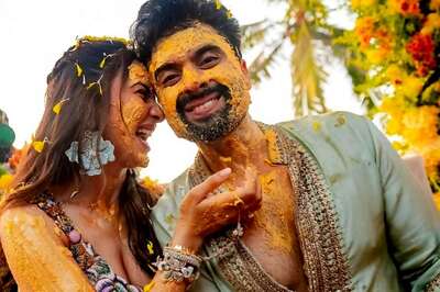 Rakul Preet Singh, Jackky Bhagnani Share Colourful Haldi Ceremony Photos Filled With ‘Love And Laughter’