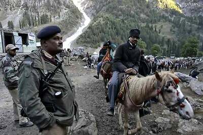 J&K: Amarnath yatra halted due to bad weather conditions