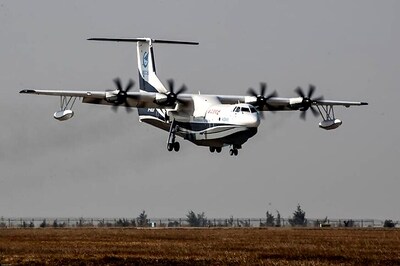 World's Largest Amphibious Aircraft With 127 Feet Wingspan Takes Off in China