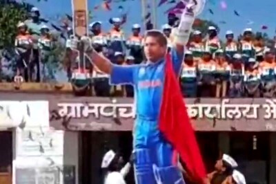 With Status And Procession, Sangli’s Aundhi Village Celebrates Sachin Tendulkar's Birthday