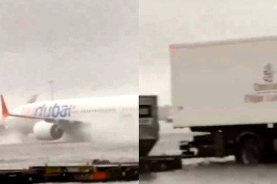 Dozens of Flights Cancelled, Delayed As Rain Plunges Dubai Airport Runway Underwater | Watch