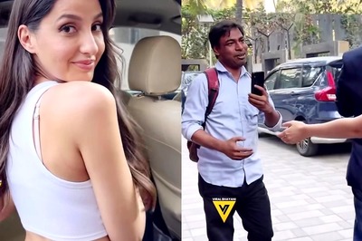 Nora Fatehi's Response After Fan Trips and Falls While Clicking Her Photo Leaves Netizens Amused