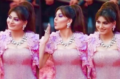Cannes 2024: Urvashi Rautela Stuns In Another Pink Gown With Floral Cape