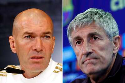 Barcelona's Quique Setien Expects a Close Finish in La Liga, Zinedine Zidane and Real Madrid Happy to Make Changes