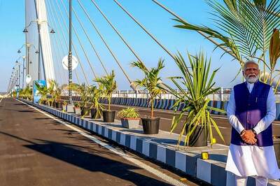 PM Modi Inaugurates Sudarshan Setu in Dwarka; To Launch Gujarat's First AIIMS Later Today | Updates