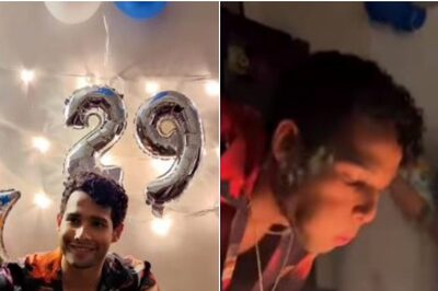Siddhant Chaturvedi Blows His Birthday Cake Candles With a Chewing Gum In His Mouth; Watch Video