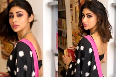 Sexy! Mouni Roy Turns Up The Heat In Black Saree With Backless Blouse, Hot Photos Go Viral; See Here
