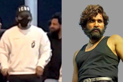 Allu Arjun Spotted At Hyderabad Airport As He Leaves For Russia Ahead of Pushpa Promotions; Watch Video