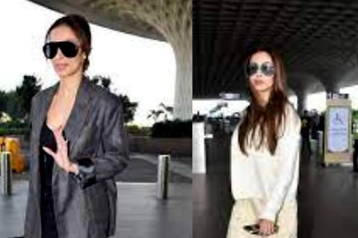 Malaika Arora’s Airport Lookbook Is All About Casual And Chic Fashion