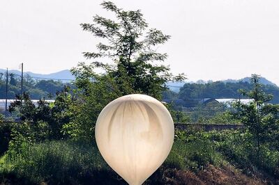Watch: North Korea Sends 600 Trash-Filled Balloons Across Border, Seoul's Military Responds