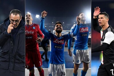 Serie A: Cristiano Ronaldo Scores Again But Napoli Stun Juventus on Maurizio Sarri's Return