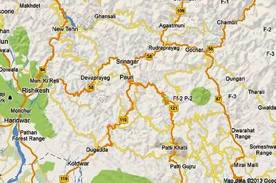Pauri Garhwal: Three killed as car falls into a gorge