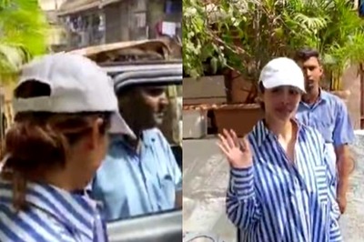 Malaika Arora Opts for Oversized Shirt as She Steps Out With Son Arhaan, Sister Amrita Arora for Sunday Brunch