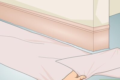 How to Paint Baseboards with Carpet