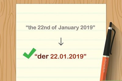 How to Write German Dates
