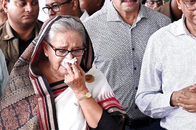 Bangladesh PM Hasina Weeps As She Surveys Destruction Caused During Student Protests