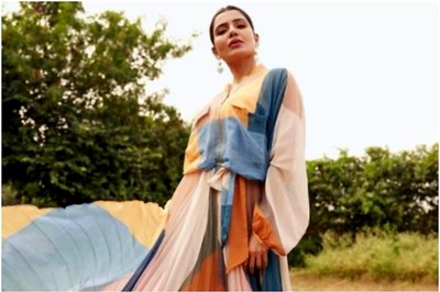 Samantha Akkineni Rocks Easy Breezy Look for the launch of Her Telugu Talk Show