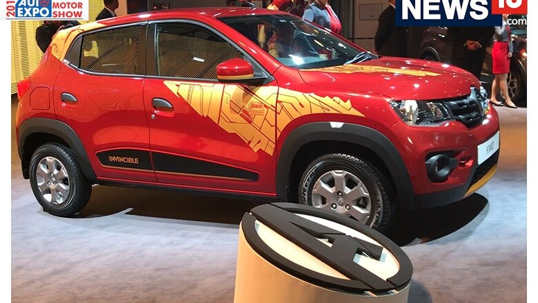 Auto Expo 2018: Renault KWID Marvel Iron Man Superhero Edition