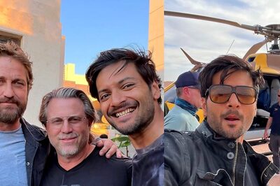 Ali Fazal Poses With Gerard Butler In BTS Photos From The Sets Of Kandahar; Check It Out
