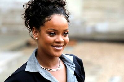 Rihanna Rides Into New York Fashion Week Like A Rockstar