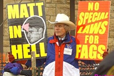 US Church sued for cheering gay Marine's death