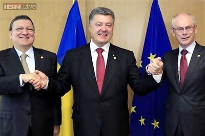 Ukraine, EU sign historic trade and economic pact