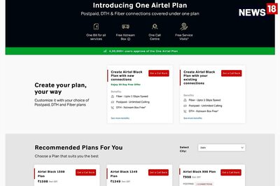 Airtel's New Airtel Black Plans From Rs 998 Bundle Mobile, Xstream Broadband And DTH