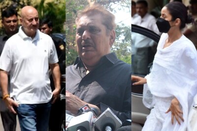 Satish Kaushik Last Rites: Anupam Kher, Raza Murad, Shehnaaz Gill, Ila Arun Pay Last Respects