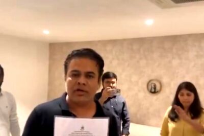 'You're In Serious Trouble': KTR's Face-off With With ED Officals At Kavitha's Residence During Her Arrest | Watch