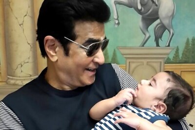 Tusshar Kapoor Shares An Adorable Image Of Son Laksshay With Grandpa Jeetendra