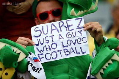 World Cup 2014: Suarez treated like a 'dog', says upset granny