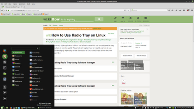 How to Use Radio Tray on Linux
