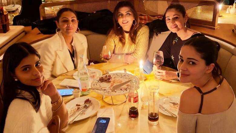 Suhana Khan, Ananya Panday Enjoy A Dinner Date In Paris With Mommies Gauri Khan, Bhavana Pandey