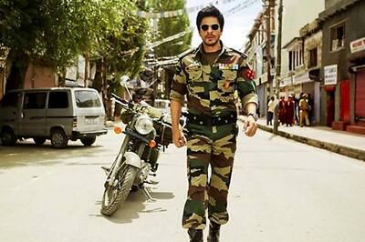 Shah Rukh Khan's new look in the Yash Raj film