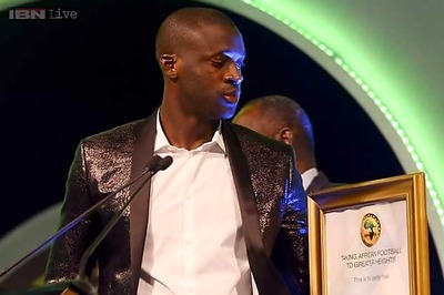 Yaya Toure wins African Footballer of the Year award