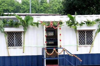 2 New Luxury Mobile Containers Unveiled In Tirumala For Devotees To Stay
