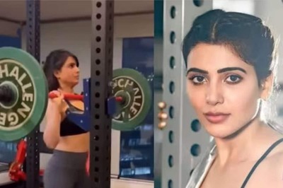 Samantha Ruth Prabhu Makes 2023's Last Workout Count; Drops A Video From Gym