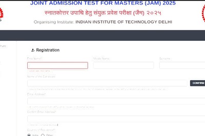 IIT JAM 2025 Registration Ends Soon At jam2025.iitd.ac.in, Get Direct Link To Apply Here