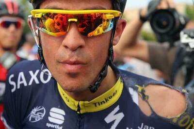 Contador down as Kittel wins chaotic Tour start