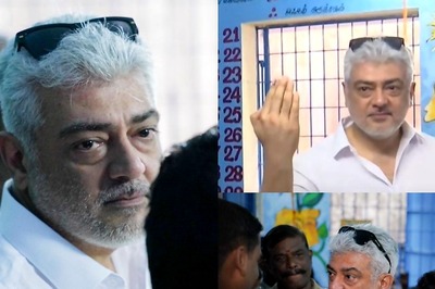 Ajith Stands First in Line To Vote in Lok Sabha Elections 2024; Reaches Booth Even Before It Opens | Watch