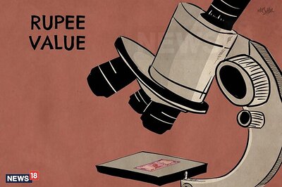 Rupee Falls 54 Paise, Touches 71 Level Against US Dollar