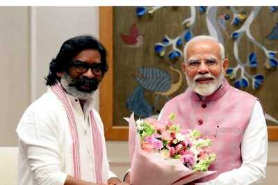 Jharkhand CM Hemant Soren Meets PM Modi