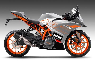 2020 KTM RC 125, 200 and 390 Get New Colour Options in India - Silver, Orange and Galvano
